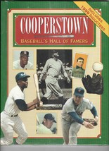 VINTAGE SEALED 1999 Cooperstown Baseball Hall of Famers Hardcover Book - £9.15 GBP