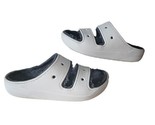 Crocs Unisex Classic Cozzzy Sandals Size M9/ W11. White - £18.78 GBP