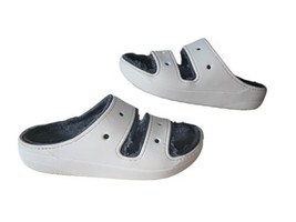Crocs Unisex Classic Cozzzy Sandals Size M9/ W11. White - £18.92 GBP