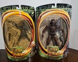 2001 The Lord of the Rings Orc Warrior &amp; Newborn Lurtz - Sealed/New - $35.79