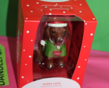 American Greetings Puppy Love 2017 Premier Amour Christmas Holiday Ornam... - $29.69