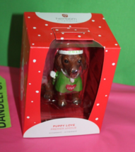 American Greetings Puppy Love 2017 Premier Amour Christmas Holiday Ornam... - £23.29 GBP
