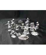 1980s Michael Ricker Pewter Figurines Figures Lot Of 11  - $70.03 CAD