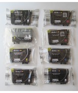 Epson 200 XL Compatible Black, Magenta, Yelow, Cyan (Lot of 8) - $9.90