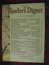 Reader&#39;s Digest May 1944 WWII C. S. Forester Ira Wolfert DDT Paul De Kruif D-Day - £5.49 GBP