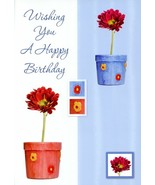 Wishing You A Happy Birthday - General Birthday Greeting Card - 01231 - $2.79