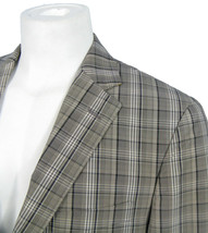 NEW Etro Check Sportcoat (Jacket)!  44 e 54  Slim Fit  Gray Plaid  *ITALY* - £417.05 GBP