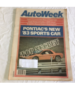 AutoWeek magazine Pontiac&#39;s new sports car cover October 27, 1980 issue - $27.70 CAD
