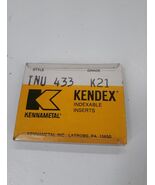 Kennametal TNU 433 K21 Triangular Carbide Inserts, Grade K21 5pcs  - $28.30