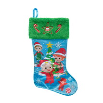 CoComelon JJ, YoYo &amp; TomTom 20 inch Tall Christmas Stocking Multi-Color - $18.80