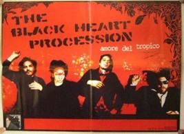 The Black Heart Procession Poster Amore Del Tropico Band Shot Blackheart - £21.23 GBP