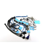 Collegiate Jewelry | Acrylic Cord &amp; Chan Necklaces &amp; Bracelets | Lot of 15 - $89.00