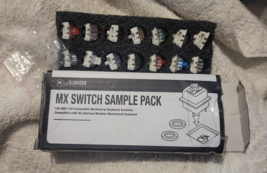 Glorious MX Switch Sample Pack for Mechanical Keyboards, 14 pack with O-rings - £15.94 GBP