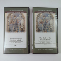 The Great Courses ~ The Birth Of The Modern Mind Parts 1 &amp; 2 DVDs &amp; Guides - £15.65 GBP