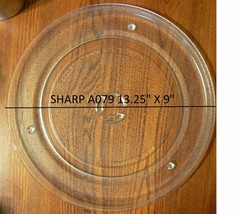 13 1/4&quot; Sharp NTNT-A079WRE0 or NTNT-A084WRE0 Microwave Plate Tray Clean - £45.36 GBP