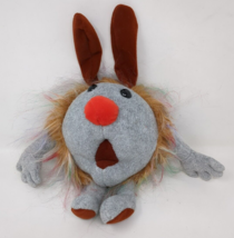 Big Comfy Couch 1995 Dust Bunny Fuzzy Wuzzy Plush Brown Ears Vintage 90s... - $49.49