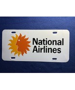 National Airlines Metal Plastic License Plate ORIGINAL VINTAGE - $108.59 CAD