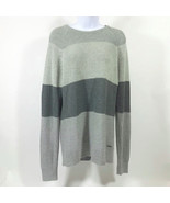 Calvin Klein Jeans Women&#39;s Long Sleeve Grey Cable Knit Sweater Tunic Siz... - $19.79