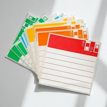 3M Index Labels 3.5&quot; Floppy Disk lot of 15 Colors Lines VTG Retro 80s 90s - €8,37 EUR
