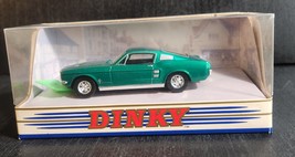 DINKY MATCHBOX 1967 FORD MUSTANG FASTBACK GREEN 1:43 SCALE DIECAST NOS O... - $17.71