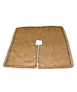 Christmas Tree Skirt Faux Jeweled Edges Fringe 54 x 54 inches - $27.15 CAD
