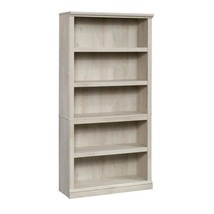 Sauder Select Collection 5-Shelf Bookcase, Chalked Chestnut finish - £201.42 GBP