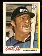Chicago White Sox Ron Blomberg 1978 Topps # 506 VG+/EX - £0.40 GBP