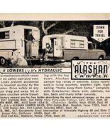 1968 Alaskan Camper RV Caravan Pennacamp Advertisement Hunting Outdoors ... - $364.86 MXN