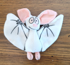 Burger King Anastasia Bartok White Bat Stuffed Mini Plush Kids Club Toy 1997 - $4.94