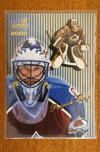 1999-00 Aurora Striped #41 PATRICK ROY Colorado Avalanche Hockey Trading Card - £3.90 GBP