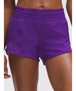 LULULEMON HOTTY HOT HIGH RISE SHORT 2.5”~COLLEGE PURPLE~0 2 4 6 8 10 12 ... - $1,625.44 MXN