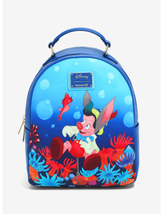 Loungefly Disney Pinocchio Underwater Coral Reef Backpack - £55.03 GBP