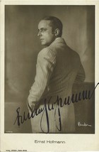 Ernst Hofmann (1926) German Silent Film Postcard Signed By Ernst Hofmann - £98.07 GBP