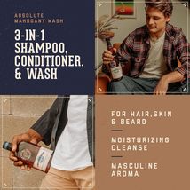 18.21 Man Made 3 in 1 Shampoo-Conditioner-Body Wash, Absolute Mahogany  image 3