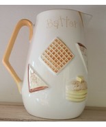 Vintage Napcoware Pitcher ~ 1940s-1960s ~ C-5818 ~ Batter ~ Mid Century - $37.40