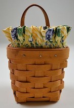 Longaberger 1997 Chive Basket Combo With Liner &amp; Protector collectible D... - £27.02 GBP