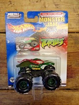 Hot Wheels Monster Jam NINJA TURTLES Raphael #40 Metal Base Mattel 1/64 ... - £70.06 GBP