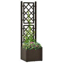  Raised Bed Mocha Plastic Large Planters Garden Raised Bed - $2,827.01 MXN