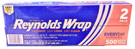 Reynolds Wrap Everyday 12" Aluminum Foil 2 Pack x 250 Sq. Ft - $40.52