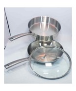 2 Calphalon 10&quot; Skillet 5003 / 1390 Heavy-Duty Stainless-Steel Fry Pan A... - €58,33 EUR