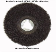 15&quot; Scrub Brush Bassine ( Fits 17&quot; Floor Machine) Hard Floors  - $102.14