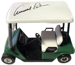 Arnold Palmer signed SpecCast 1/16 Scale Golf Cart Die Cast Coin Bank Be... - £255.28 GBP
