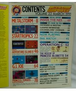 Vintage 1991 NINTENDO POWER METAL STORM MAGAZINE Issue Volume 22 W/ POSTER - £23.36 GBP