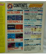 Vintage 1991 NINTENDO POWER METAL STORM MAGAZINE Issue Volume 22 W/ POSTER - $29.70