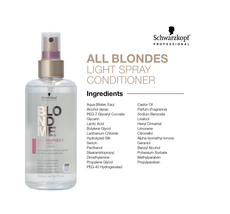 Schwarzkopf BlondMe All Blondes Light Spray Conditioner, 6.7 Oz. image 2