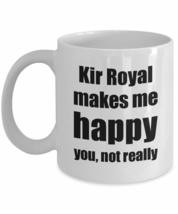 Kir Royal Cocktail Mug Lover Fan Funny Gift Idea For Friend Alcohol Mixed Drink  - £13.47 GBP+