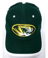 Mizzou Tigers University Of Columbia Men&#39;s Nike Black White Strapback Hat - $17.33