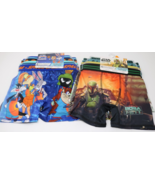 Star Wars &amp; Space Jam Boys Boxer Brief Underwear Lot of 2 NWT 4-Packs Si... - $375.77 MXN