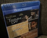 Denzel Washington Triple Feature Blu-Ray Sealed Training Day John Q Peli... - $11.88