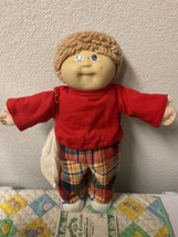 Vintage Cabbage Patch Kid Boy HTF IC1 Made In Taiwan Wheat Hair Blue Eyes HM#3 - £188.30 GBP